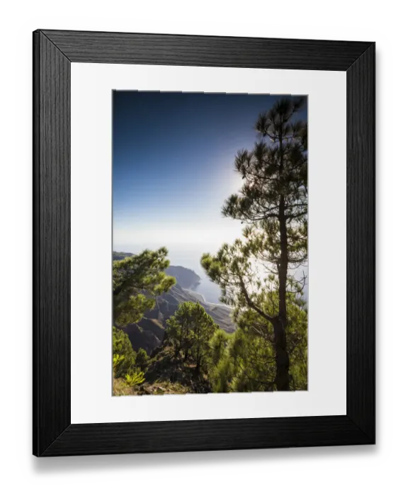 Framed Print : Spain, Canary Islands, El Hierro Island, Mirador de las Playas Framed Print : Spain, Canary Islands, El Hierro Island, Mirador de las Playas