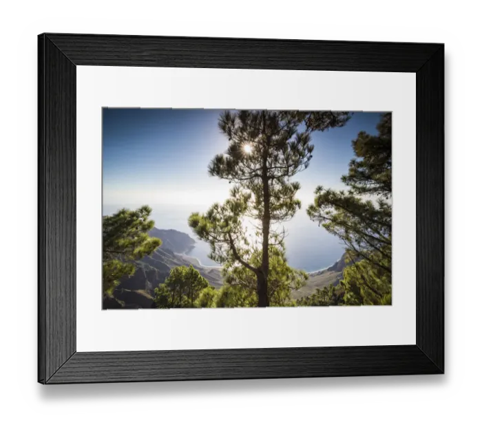 Framed Print : Spain, Canary Islands, El Hierro Island, Mirador de las Playas Framed Print : Spain, Canary Islands, El Hierro Island, Mirador de las Playas