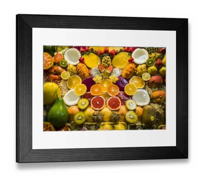 Framed Print : Spain, Canary Islands, Gran Canaria Island, Las Palmas de Gran Canaria, Covered Market