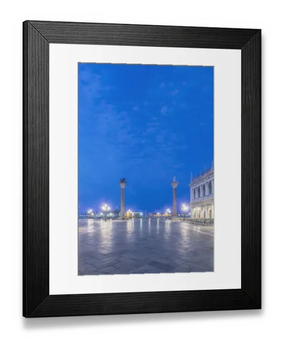 Framed Print : Italy, Venice. San Marco Piazza at dawn Framed Print : Italy, Venice. San Marco Piazza at dawn