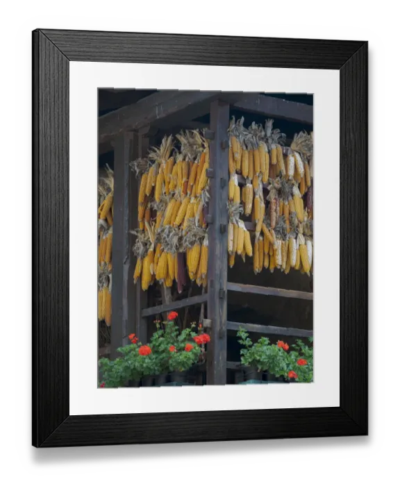 Framed Print : Molveno at lake Lago di Molveno in the Dolomiti di Brenta