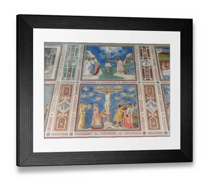 Framed Print : Italy, Padua, Scrovegni Chapel with frescoes painted by Giotto in the 14th century Framed Print : Italy, Padua, Scrovegni Chapel with frescoes painted by Giotto in the 14th century