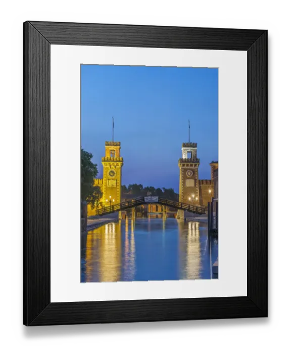 Framed Print : Italy, Venice. Arsenal, This area was a shipyard which produced all of the ships in Framed Print : Italy, Venice. Arsenal, This area was a shipyard which produced all of the ships in