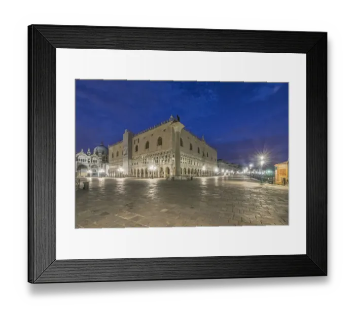 Framed Print : Italy, Venice. Doges Palace at dawn Framed Print : Italy, Venice. Doges Palace at dawn