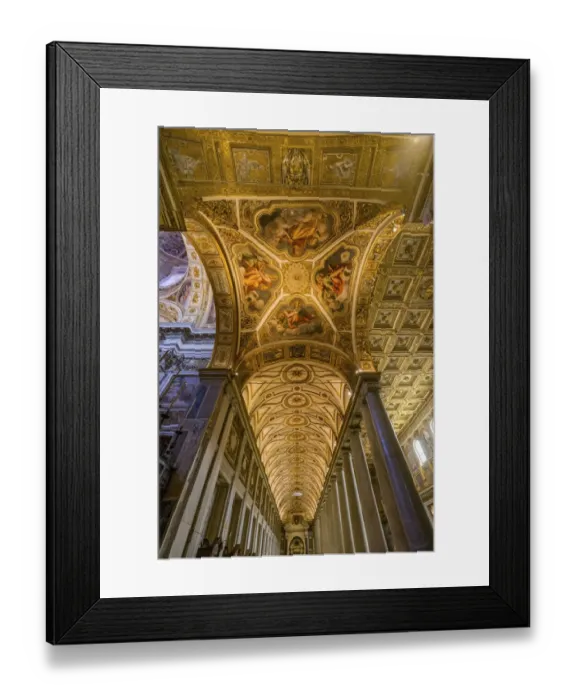 Framed Print : Santa Maria Maggiore, Rome, Italy. Built 422-432, in honor of Virgin Mary Framed Print : Santa Maria Maggiore, Rome, Italy. Built 422-432, in honor of Virgin Mary