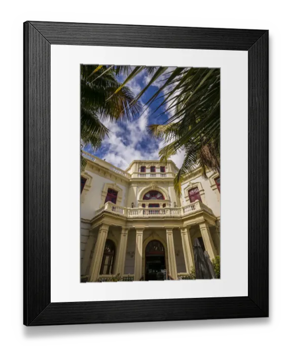 Framed Print : Spain, Canary Islands, Tenerife Island, San Cristobal de La Laguna, Casino de La Laguna