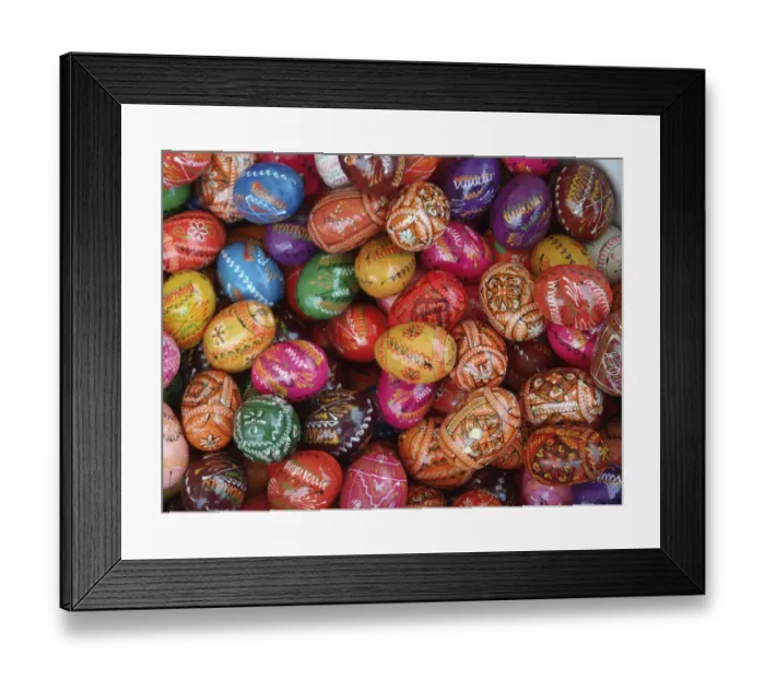 Framed Print : Historic Market Offerings, Krakow, Poland, Europe