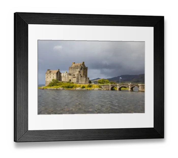 Framed Print : The original castle was built on this site in the 13th century to protect the lands of Framed Print : The original castle was built on this site in the 13th century to protect the lands of