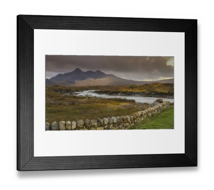 Framed Print : Enchanted Waters of Sligachan Old Bridge. Isle of Skye. Scotland Framed Print : Enchanted Waters of Sligachan Old Bridge. Isle of Skye. Scotland