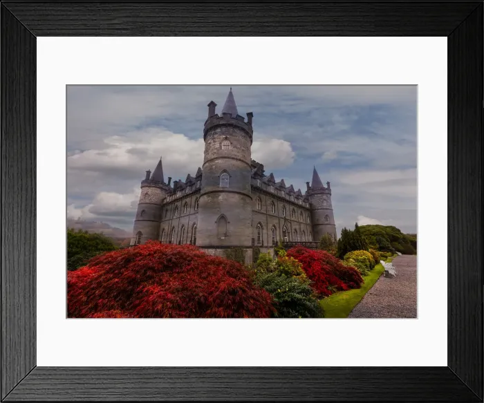 Framed Print : Iconic Inveraray Castle in Argyll, Scotland Framed Print : Iconic Inveraray Castle in Argyll, Scotland