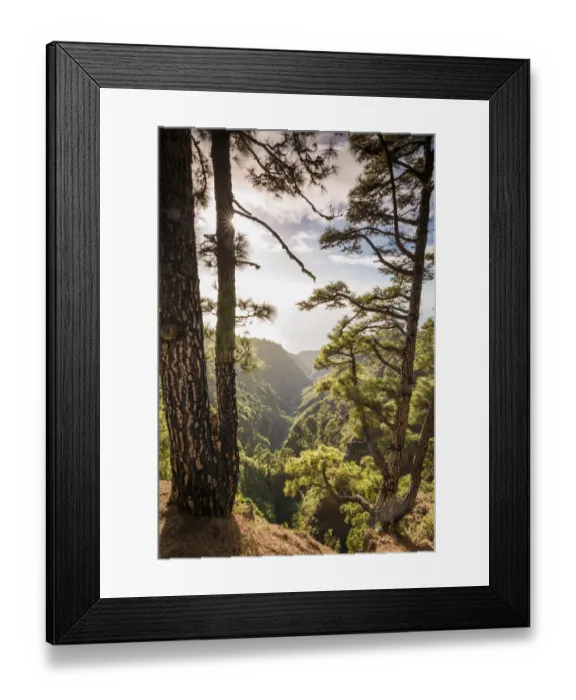Framed Print : Spain, Canary Islands, La Palma Island, Mirador de Garome, elevated coastal view Framed Print : Spain, Canary Islands, La Palma Island, Mirador de Garome, elevated coastal view