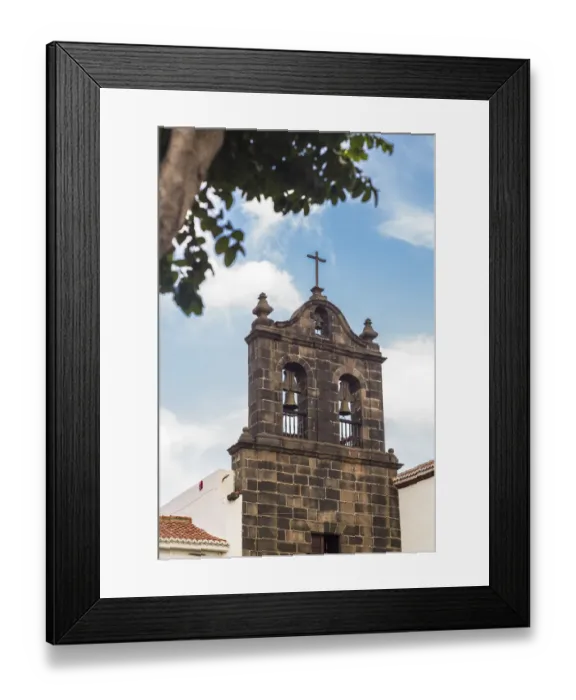 Framed Print : Spain, Canary Islands, La Palma Island, Santa Cruz de la Palma