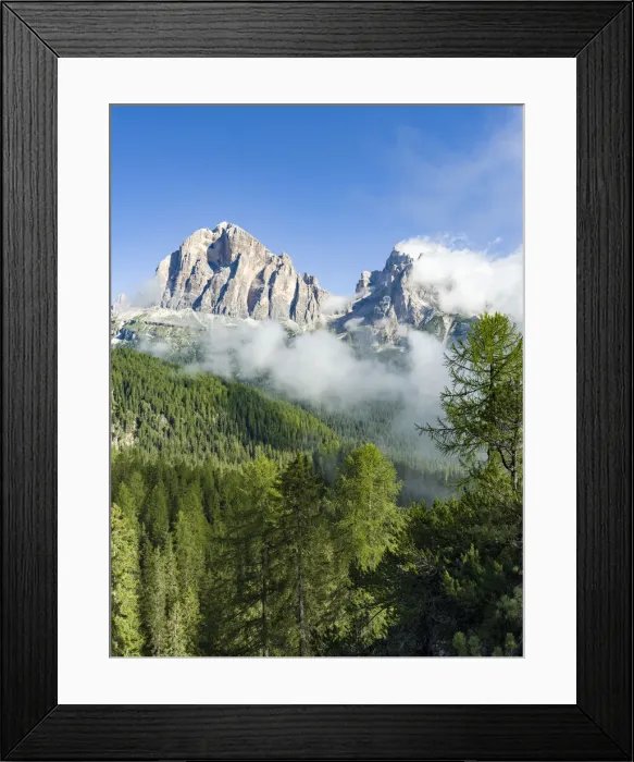 Framed Print : Tofane, part of the UNESCO World Heritage Site the Dolomites. Italy Framed Print : Tofane, part of the UNESCO World Heritage Site the Dolomites. Italy