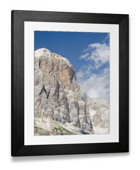 Framed Print : Tofana de Rozes in the Dolomites of Cortina d Ampezzo Framed Print : Tofana de Rozes in the Dolomites of Cortina d Ampezzo