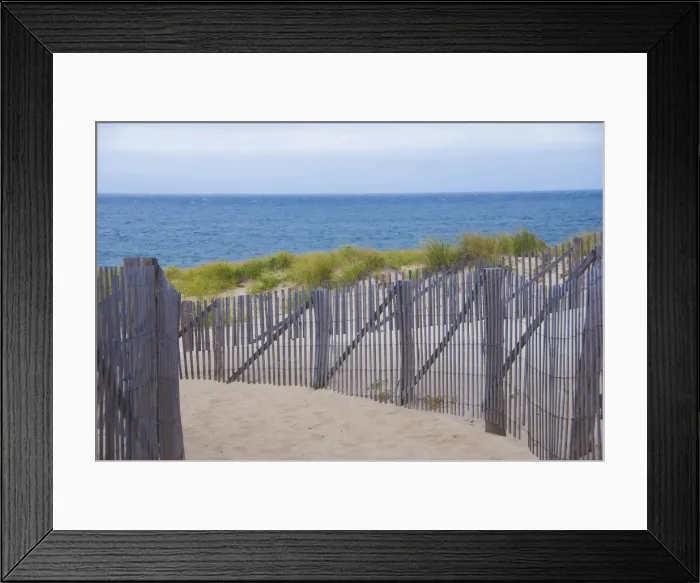 Framed Print : Path to the Beach