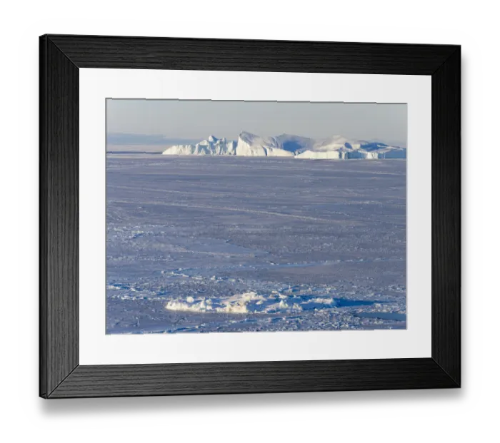 Framed Print : Winter at the Ilulissat Fjord, located in the Disko Bay in West Greenland Framed Print : Winter at the Ilulissat Fjord, located in the Disko Bay in West Greenland