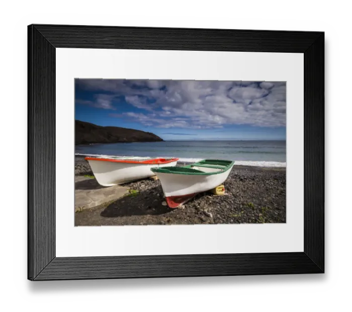 Framed Print : Spain, Canary Islands, Fuerteventura Island, Pozo Negro, fishing boats Framed Print : Spain, Canary Islands, Fuerteventura Island, Pozo Negro, fishing boats
