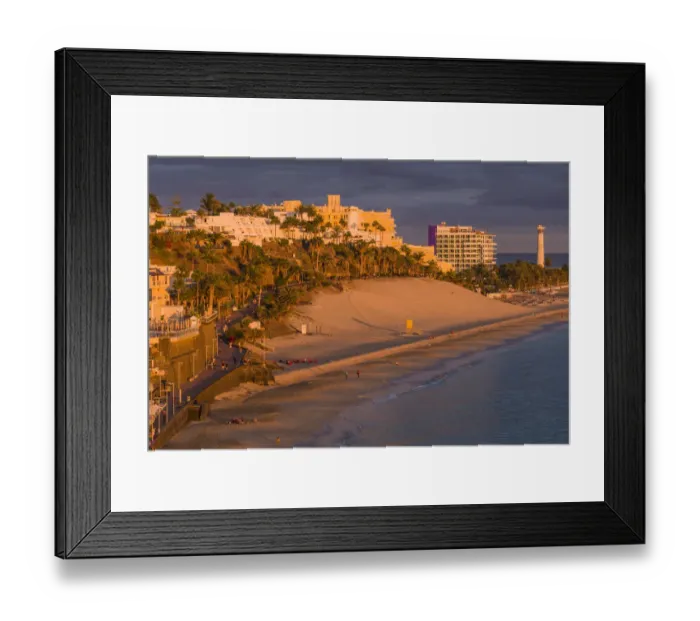 Framed Print : Spain, Canary Islands, Fuerteventura Island, Morro Jable