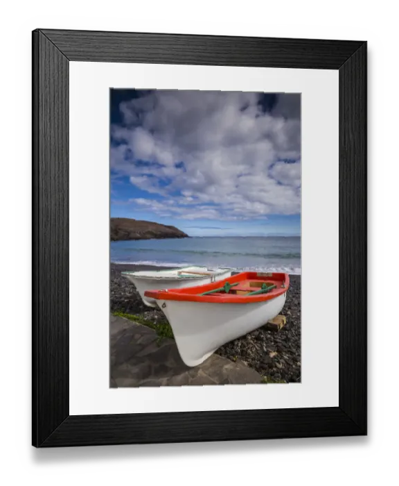 Framed Print : Spain, Canary Islands, Fuerteventura Island, Pozo Negro, fishing boats Framed Print : Spain, Canary Islands, Fuerteventura Island, Pozo Negro, fishing boats