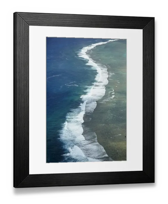 Framed Print : Reef, Southern Rarotonga, Cook Islands, South Pacific Framed Print : Reef, Southern Rarotonga, Cook Islands, South Pacific