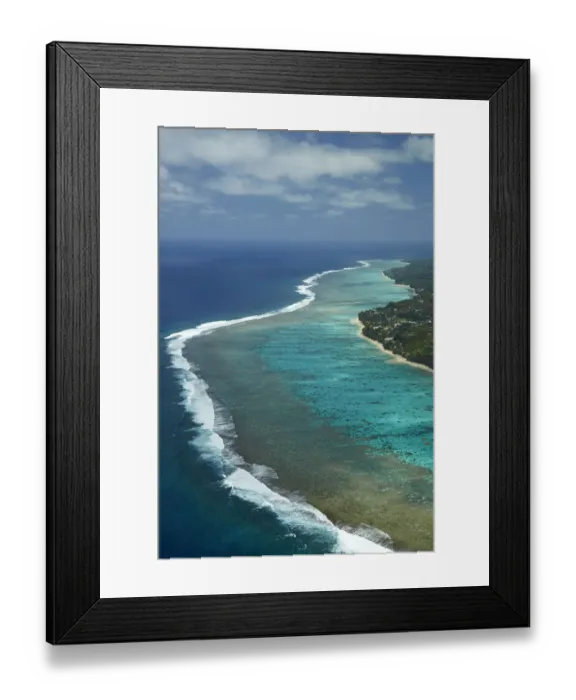Framed Print : Reef, Southern Rarotonga, Cook Islands, South Pacific Framed Print : Reef, Southern Rarotonga, Cook Islands, South Pacific