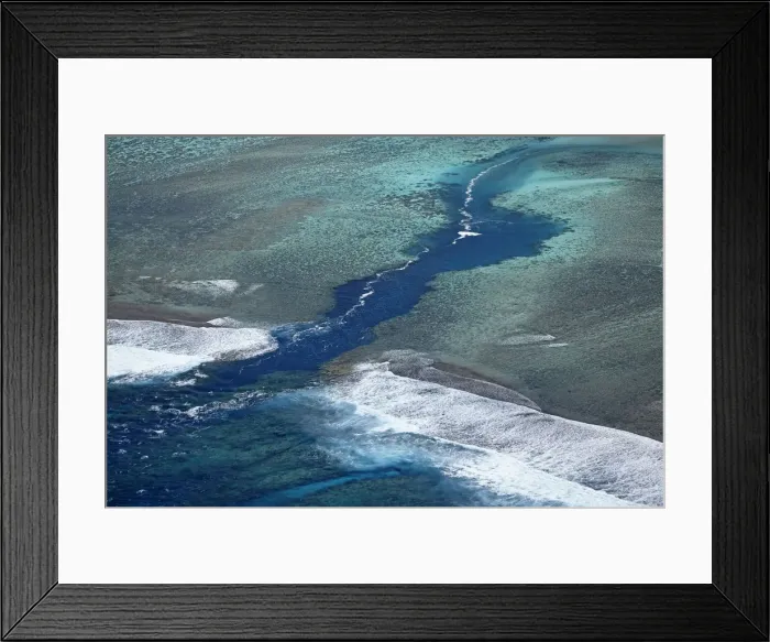 Framed Print : Channel in the reef, Avaavaroa Tapere, by Turoa Beach, Rarotonga, Cook Islands Framed Print : Channel in the reef, Avaavaroa Tapere, by Turoa Beach, Rarotonga, Cook Islands