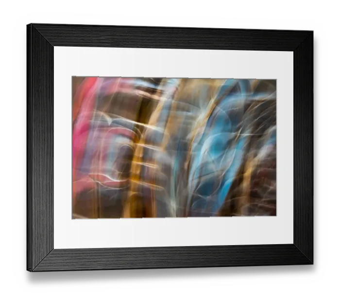 Framed Print : USA, Alaska, Juneau. Blur of clothing worn by native Americas