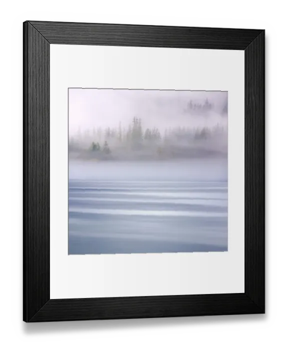 Framed Print : USA, Alaska, Endicott Arm. Foggy morning at Fords Terror Framed Print : USA, Alaska, Endicott Arm. Foggy morning at Fords Terror