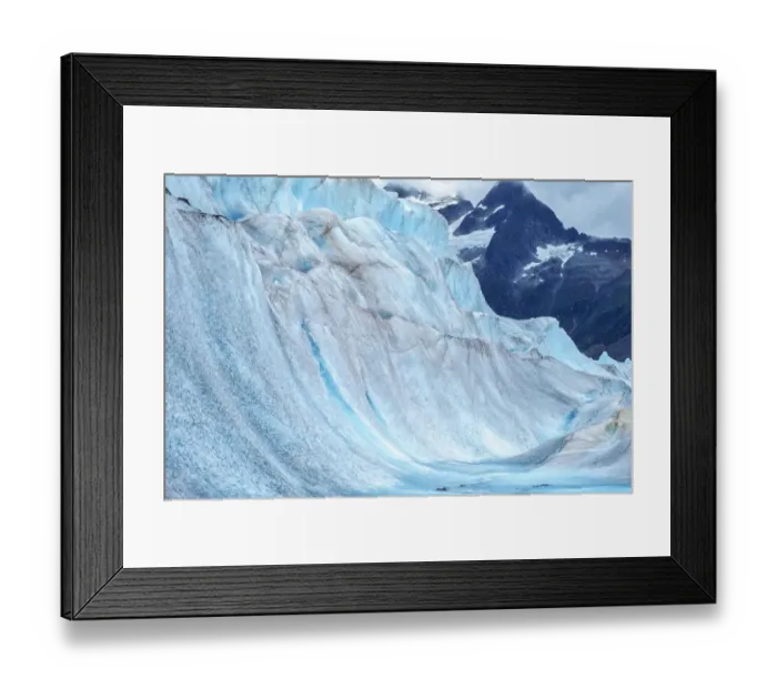 Framed Print : Mendenhall Glacier, Juneau, Alaska, USA