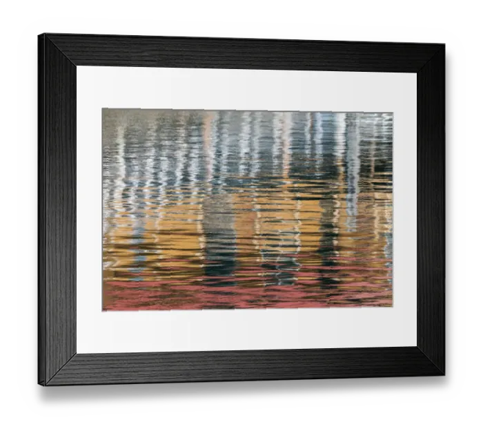 Framed Print : USA, Alaska, Elfin Cove. Reflections in the harbor water Framed Print : USA, Alaska, Elfin Cove. Reflections in the harbor water