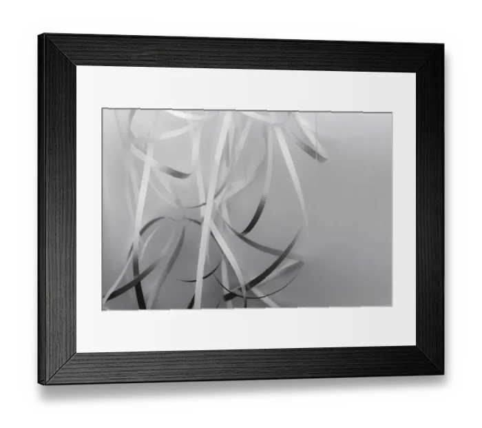 Framed Print : Ribbon and Light Patterns Framed Print : Ribbon and Light Patterns