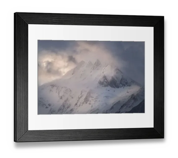 Framed Print : South America, Argentina, Tierra del Fuego. Snowy peak of Mt. Olivia Framed Print : South America, Argentina, Tierra del Fuego. Snowy peak of Mt. Olivia