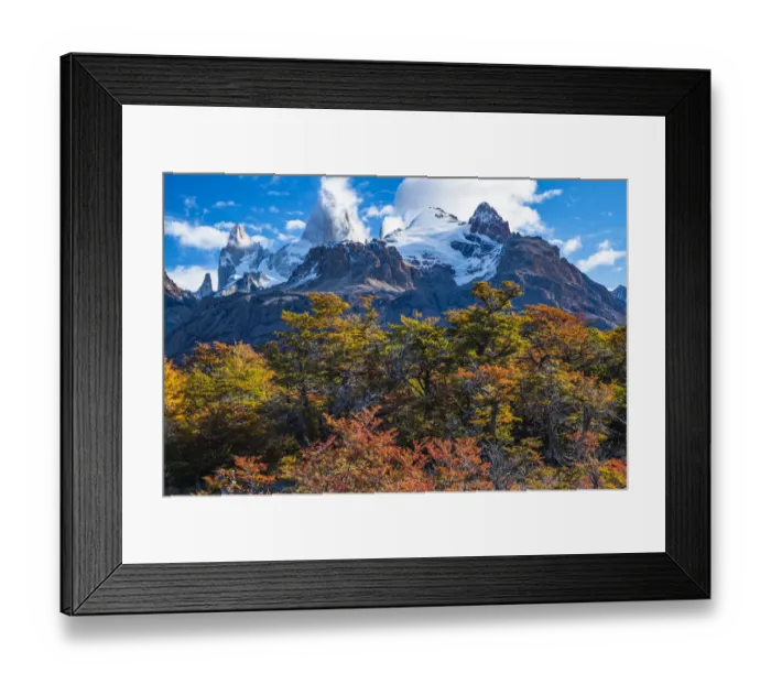 Framed Print : Argentina, Patagonia, El Chalten Fitz Roy Framed Print : Argentina, Patagonia, El Chalten Fitz Roy