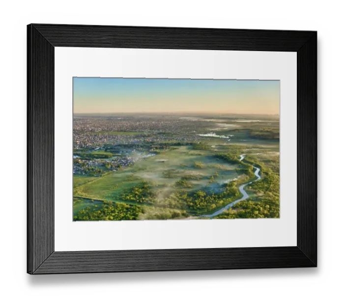 Framed Print : Landing path to Ezeiza EZE Buenos Aires International Airport Framed Print : Landing path to Ezeiza EZE Buenos Aires International Airport