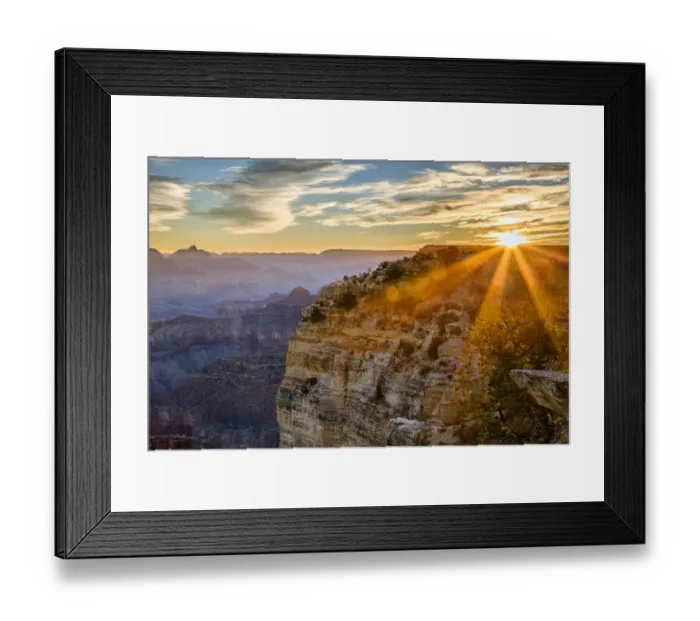 Framed Print : USA, Arizona, Grand Canyon National Park, Sunrise over Powell Point Framed Print : USA, Arizona, Grand Canyon National Park, Sunrise over Powell Point
