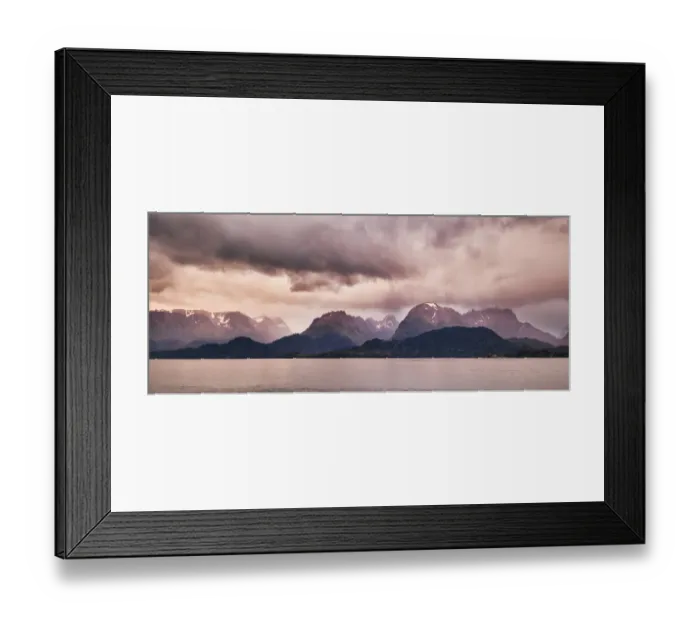 Framed Print : Homer Dusk, Alaska