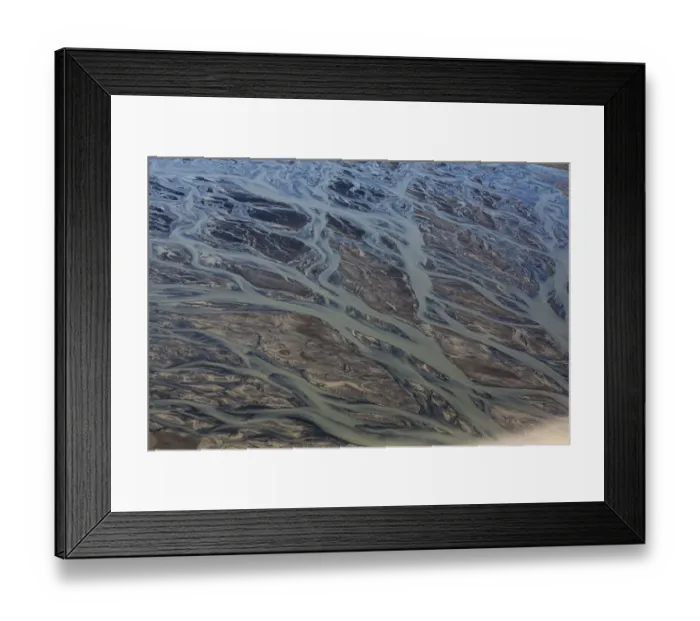Framed Print : Alaska, mudflat Framed Print : Alaska, mudflat