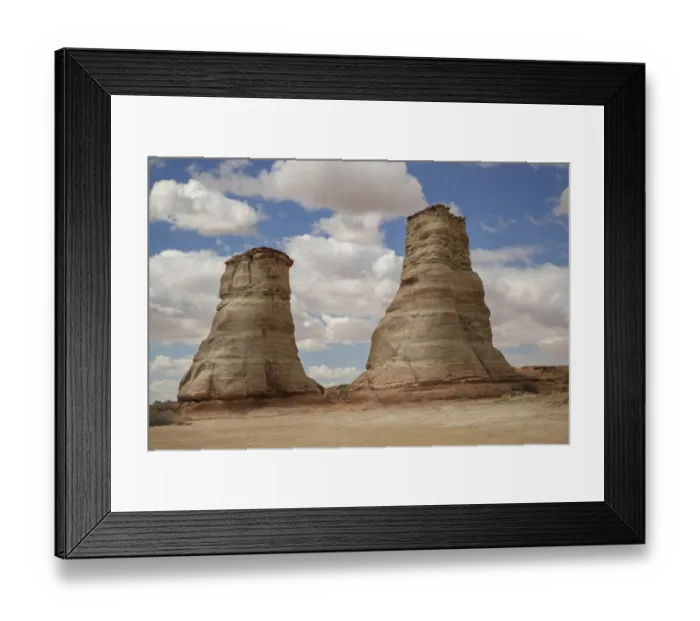 Framed Print : USA, Arizona, Navajo Indian Reservation. Elephant Feet rock formation