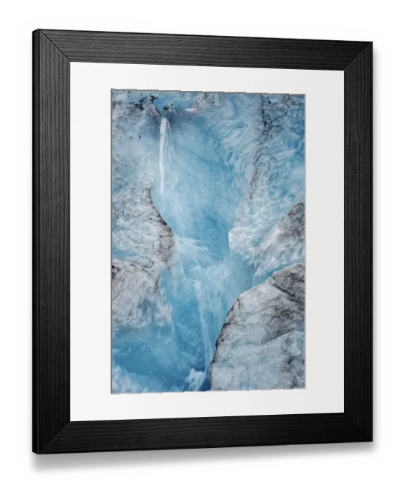 Framed Print : Ice melt, Mendenhall Glacier, Juneau, Alaska, USA Framed Print : Ice melt, Mendenhall Glacier, Juneau, Alaska, USA