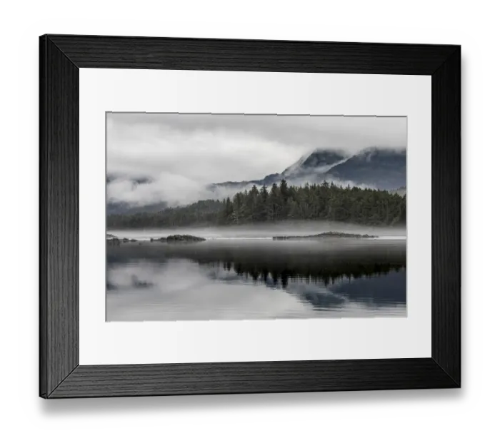 Framed Print : USA, Alaska, Tongass National Forest. Reflections in Mirror Harbor Framed Print : USA, Alaska, Tongass National Forest. Reflections in Mirror Harbor