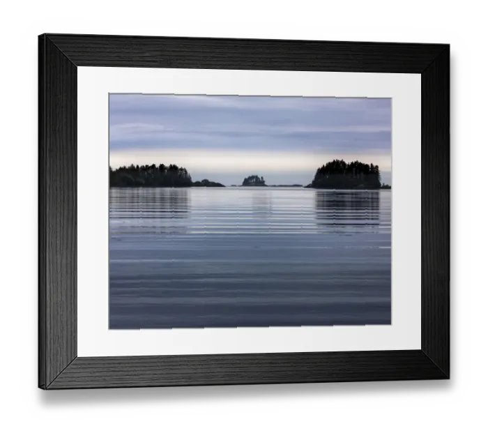 Framed Print : USA, Alaska. Composite of seascape in Gulf of Alaska. Credit as