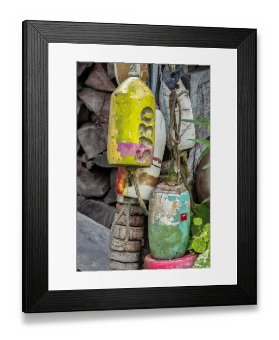Framed Print : Antique buoy Framed Print : Antique buoy