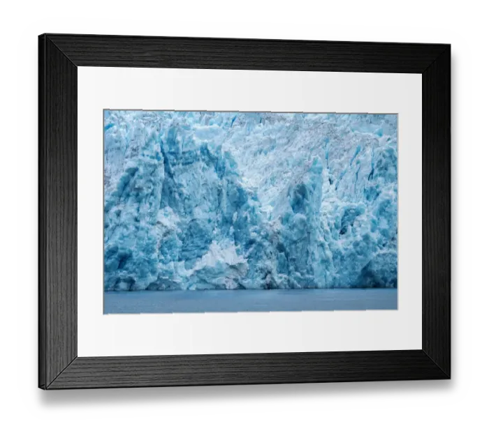 Framed Print : LeConte glacier, LeConte Bay, Alaska, USA