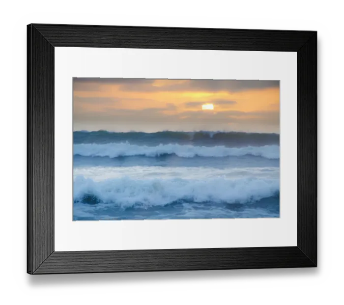 Framed Print : Rockaway Beach Sunset, Pacifica, California, USA
