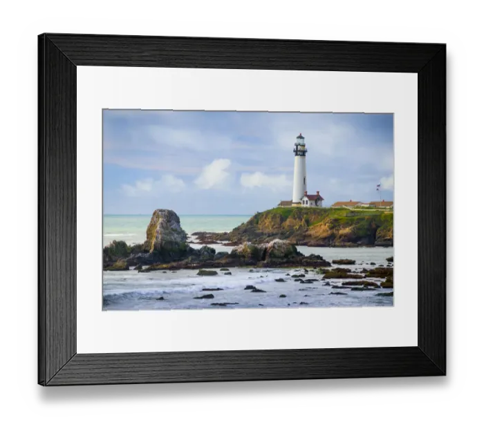 Framed Print : Pigeon Point Lighthouse, Big Sur, California, USA Framed Print : Pigeon Point Lighthouse, Big Sur, California, USA