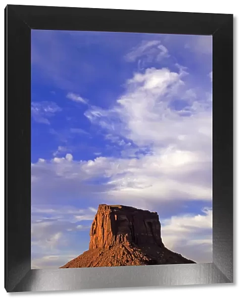 USA, Arizona, Monument Valley. Wilson Butte landscape. Credit as