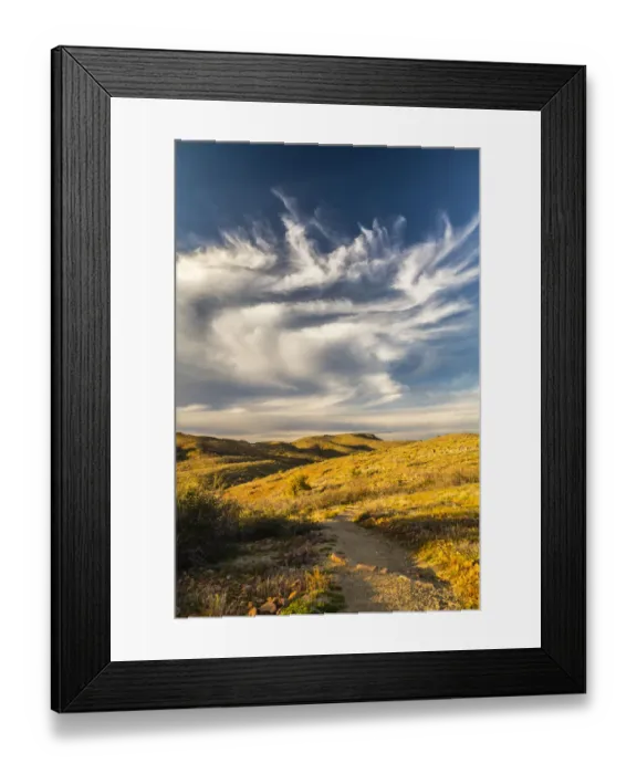 Framed Print : USA, Arizona, Globe. Desert landscape in Round Mountain Park