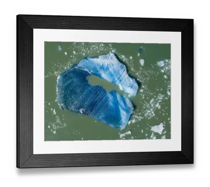 Framed Print : USA, Alaska, Tracy Arm-Fords Terror Wilderness, Aerial view of floating iceberg calved Framed Print : USA, Alaska, Tracy Arm-Fords Terror Wilderness, Aerial view of floating iceberg calved