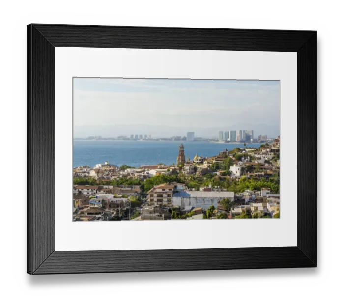 Framed Print : Skyline of Puerto Vallarta, Jalisco, Mexico
