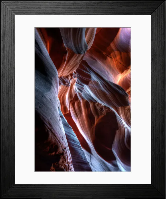 Framed Print : Antelope Canyon, a slot Canyon near page in northern Arizona Framed Print : Antelope Canyon, a slot Canyon near page in northern Arizona
